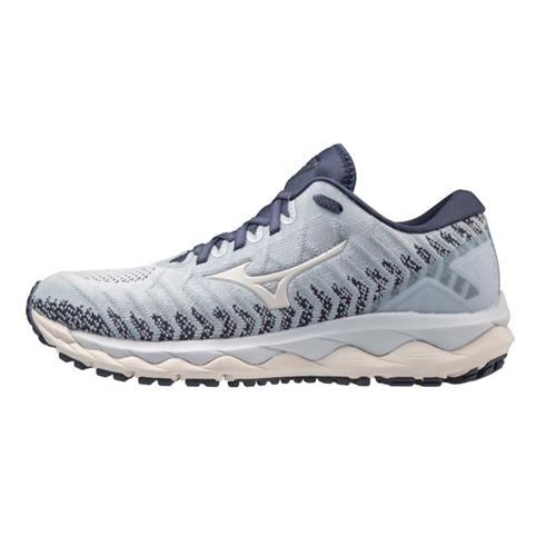 Mizuno Wave Sky 4 WAVEKNIT Women's Wide D Running Arctic Ice 411223 5757