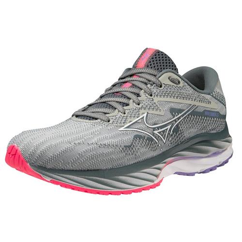 Mizuno Wave Rider 27 Women's Wide D Pearl Blue-White 411420.5F00
