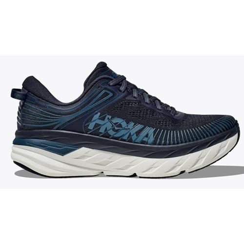 Hoka One One Bondi 7 Men's Outerspace, White 1110518 OTRS