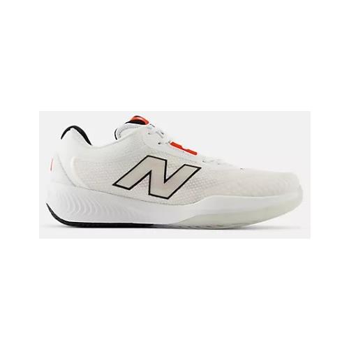 New Balance FuelCell 996v6 Men's Pickle Ball/Tennis White, Black with Team Red MCH996W6