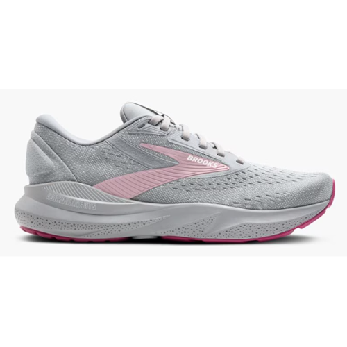Brooks Adrenaline GTS 24 Women's Wide D Alloy, White, Zephyr 1204261D 019