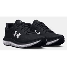 Under Armour Charged Assert 10 Women's Running Shoe in Black, White 3026179-001